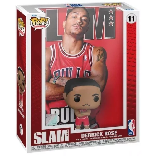 Funko Pop! Derrick Rose #11 Chicago Bulls Magazine Covers Box