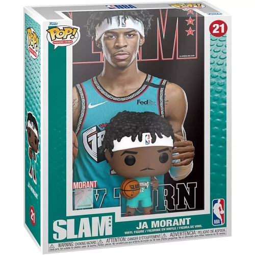 Funko Pop! Ja Morant #21 Memphis Grizzlies Magazine Covers Box