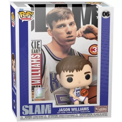 Funko Pop! Jason Williams #06 Sacramento Kings Magazine Covers Box