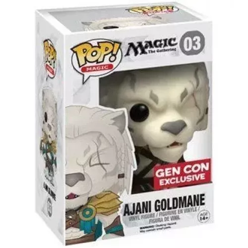 Funko Pop! Ajani Goldmane #03 Flocked Magic The Gathering Box