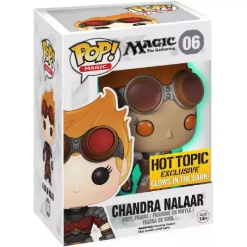 Funko Pop! Chandra Nalaar #06 Glows in the Dark Magic The Gathering Box