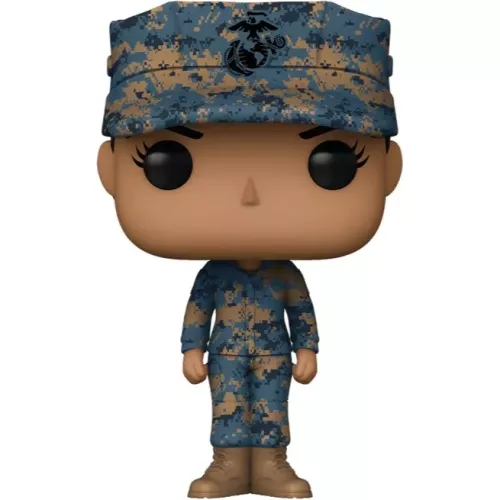 Funko Pop! Marine USMC Hispanic Female With Purpose