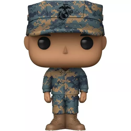 Funko Pop! Marine USMC Hispanic Male With Purpose Marines The Few. The Proud.