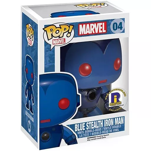 Blue Stealth Iron Man Box