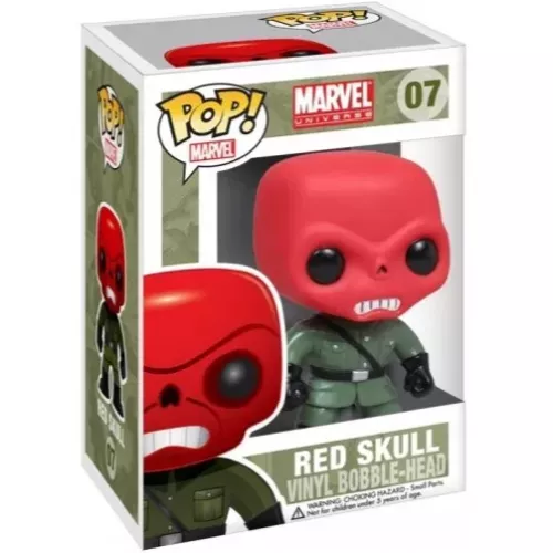Funko Pop! Red Skull #07 Marvel Universe Vinyl Figure Box