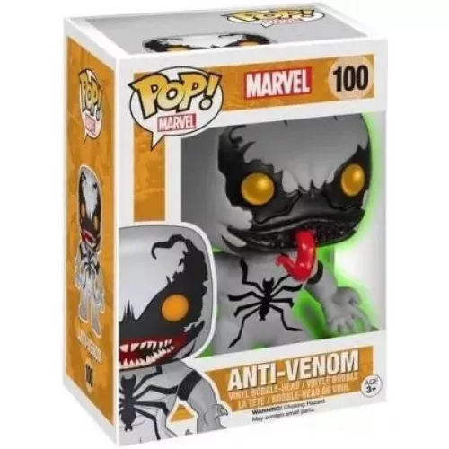 Funko Pop! Anti-Venom #100 Glows in the Dark Marvel Box