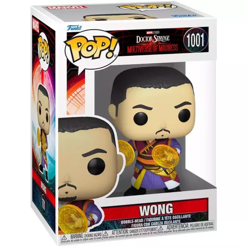 Funko Pop! Wong #1001 Marvel Studios Doctor Strange in the Multiverse of Madness Box