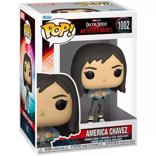 Funko Pop! America Chavez #1002 Marvel Studios Doctor Strange in the Multiverse of Madness Box