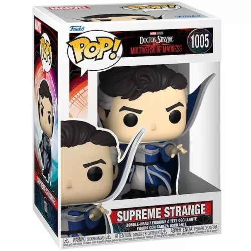 Funko Pop! Supreme Strange #1005 Marvel Studios Doctor Strange in the Multiverse of Madness Box