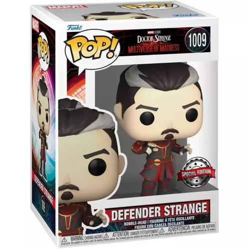 Funko Pop! Defender Strange #1009 Marvel Studios Doctor Strange in the Multiverse of Madness Box