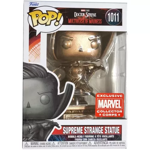 Funko Pop! Supreme Strange Statue #1011 Marvel Studios Doctor Strange in the Multiverse of Madness Box