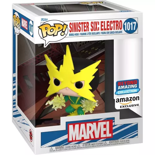 Funko Pop! Sinister Six: Electro #1017 Marvel Vinyl Figure Box