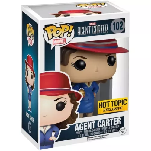 Funko Pop! Agent Carter #102 Marvel Agent Carter Vinyl Figure Box