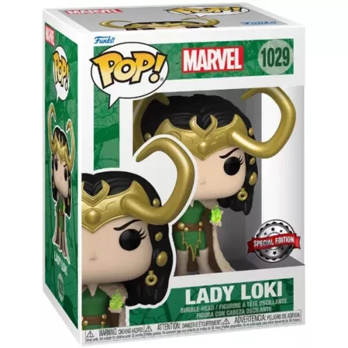 Funko Pop! Lady Loki #1029 Marvel Vinyl Figure Box