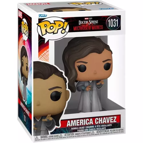 Funko Pop! America Chavez #1031 Marvel Studios Doctor Strange in the Multiverse of Madness Box