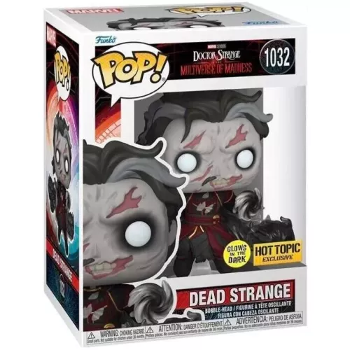 Funko Pop! Dead Strange #1032 Glows in the Dark Marvel Studios Doctor Strange in the Multiverse of Madness Box