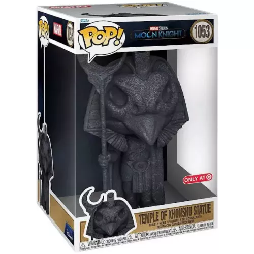 Funko Pop! Temple of Khonshu Statue #1053 10 Inch Box