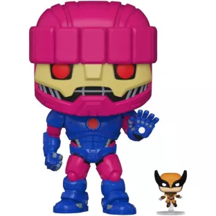 Sentinel with Wolverine