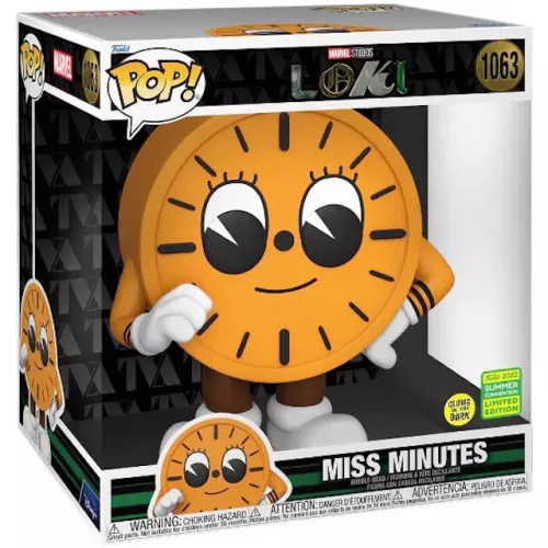 Funko Pop! Miss Minutes #1063 10 Inch Glows in the Dark Box
