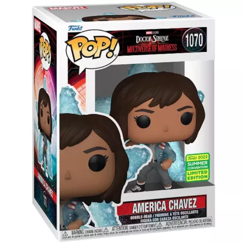 Funko Pop! America Chavez #1070 Marvel Studios Doctor Strange in the Multiverse of Madness Box