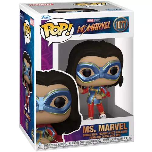 Funko Pop! Ms. Marvel #1077 Marvel Studios Ms. Marvel Box
