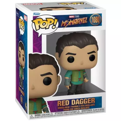 Funko Pop! Red Dagger #1080 Marvel Studios Ms. Marvel Box