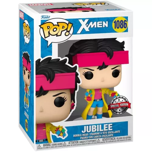 Funko Pop! Jubilee #1086 X-Men Marvel Vinyl Figure Box