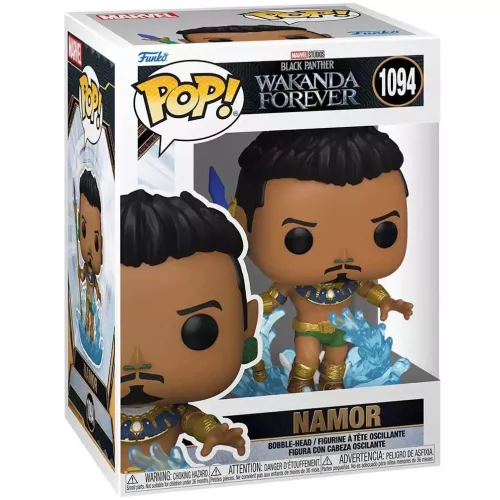 Funko Pop! Namor #1094 Marvel Studios Black Panther Wakanda Forever Box
