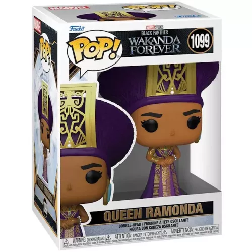 Funko Pop! Queen Ramonda #1099 Marvel Studios Black Panther Wakanda Forever Box