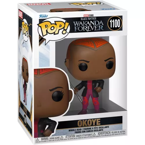 Funko Pop! Okoye #1100 Marvel Studios Black Panther Wakanda Forever Box