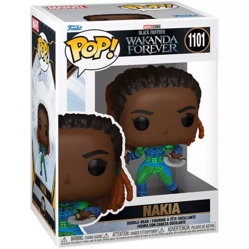 Funko Pop! Nakia #1101 Marvel Studios Black Panther Wakanda Forever Box