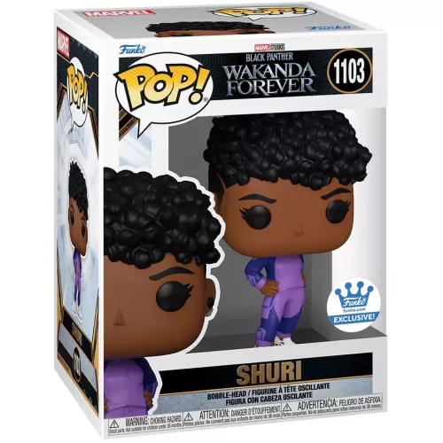 Funko Pop! Shuri #1103 Marvel Studios Black Panther Wakanda Forever Box