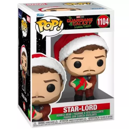 Funko Pop! Star-Lord #1104 Holiday Marvel Studios The Guardians of the Galaxy Holiday Special Box