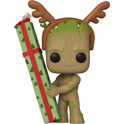 Funko Pop! Groot #1105 Holiday Marvel Studios The Guardians of the Galaxy Holiday Special
