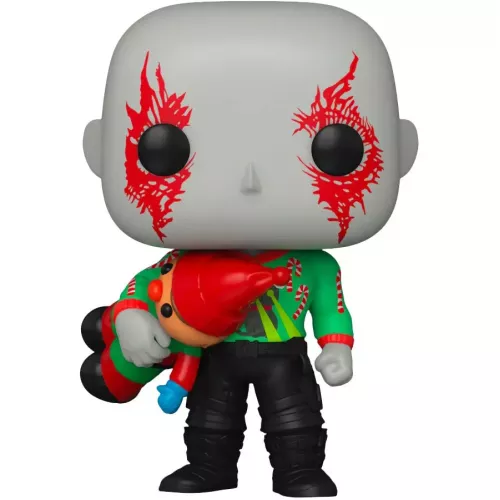 Funko Pop! Drax #1106 Holiday Marvel Studios The Guardians of the Galaxy Holiday Special