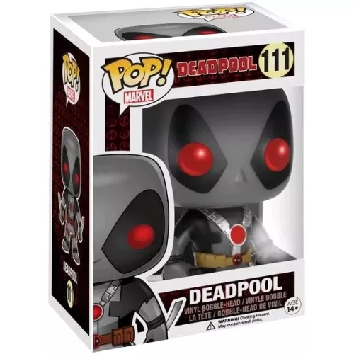 Funko Pop! Deadpool #111 Grey Marvel Vinyl Figure Box