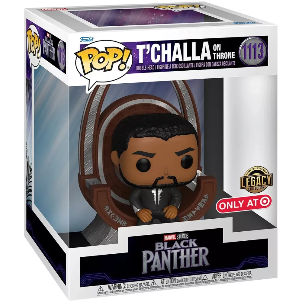 T'Challa on Throne Box