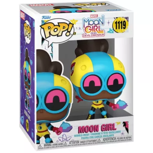 Funko Pop! Moon Girl #1119 Marvel Moon Girl and Devil Dinosaur Box