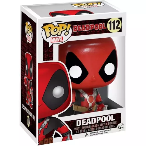 Funko Pop! Deadpool #112 Marvel Vinyl Figure Box