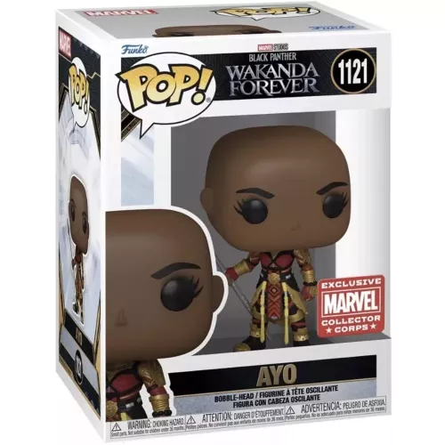 Funko Pop! Ayo #1121 Marvel Studios Black Panther Wakanda Forever Box