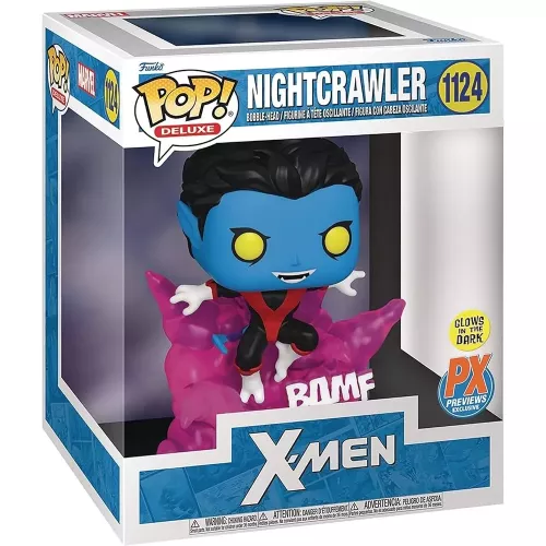 Funko Pop! Nightcrawler #1124 Teleporting Glows in the Dark Box