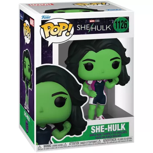 Funko Pop! She-Hulk #1126 Marvel Studios She-Hulk Vinyl Figure Box
