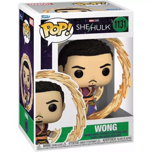 Funko Pop! Wong #1131 Marvel Studios She-Hulk Vinyl Figure Box