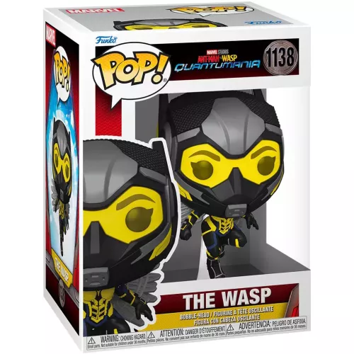Funko Pop! The Wasp #1138 Marvel Studios Ant-Man and the Wasp Quantumania Box