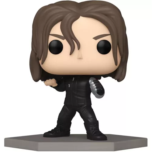Funko Pop! Civil War: Bucky Barnes #1148 Build-A-Scene