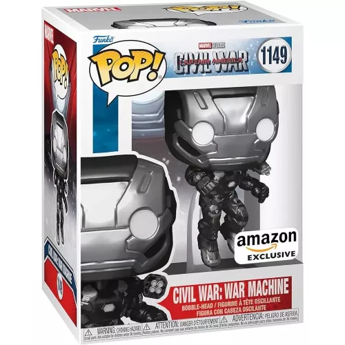 Funko Pop! Civil War: War Machine #1149 Build-A-Scene Box