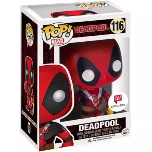Funko Pop! Deadpool #116 with Rubber Chicken Marvel Box