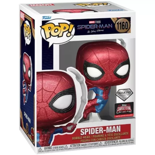 Funko Pop! Spider-Man #1160 Diamond Collection Marvel Studios Spider-Man No Way Home Box