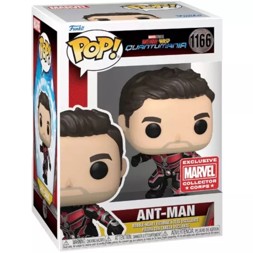 Funko Pop! Ant-Man #1166 Unmasked Marvel Studios Ant-Man and the Wasp Quantumania Box