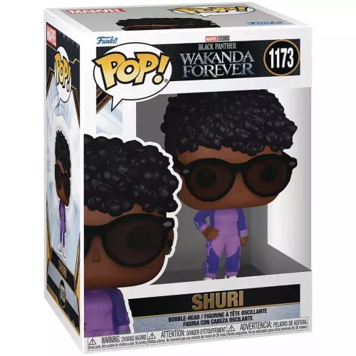 Funko Pop! Shuri #1173 Sunglasses Marvel Studios Black Panther Wakanda Forever Box